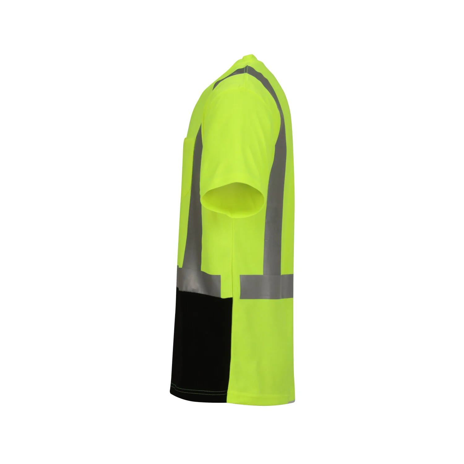 Job Sight Class 2 Black Front T-Shirt - Image 10