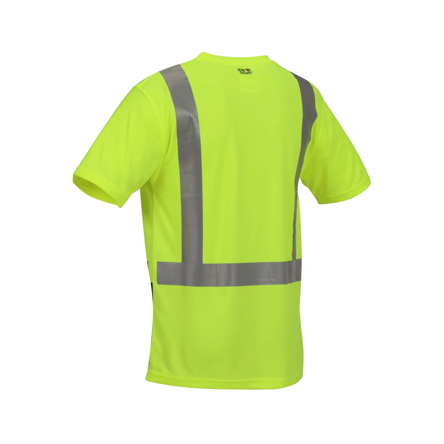 Job Sight Class 2 Black Front T-Shirt - Image 14