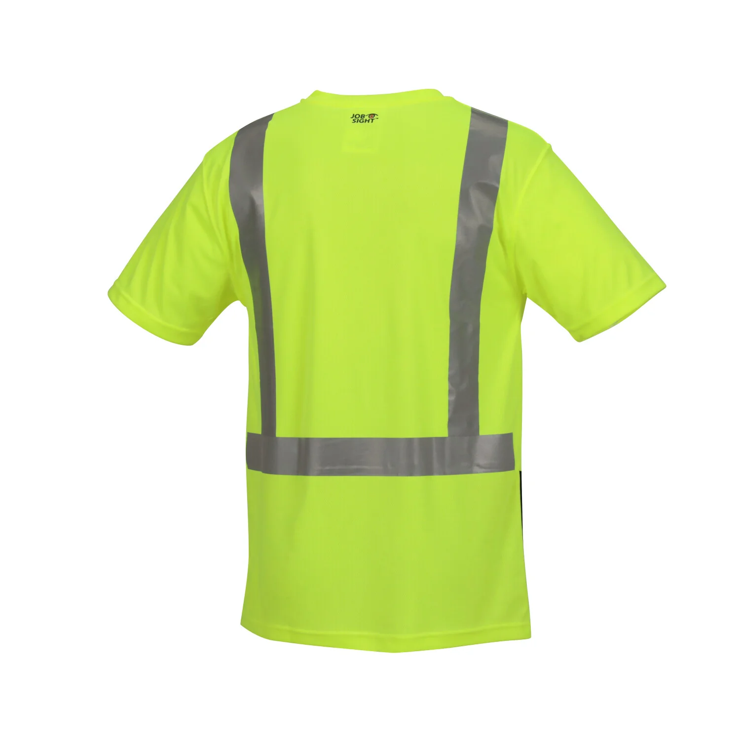 Job Sight Class 2 Black Front T-Shirt - Image 17