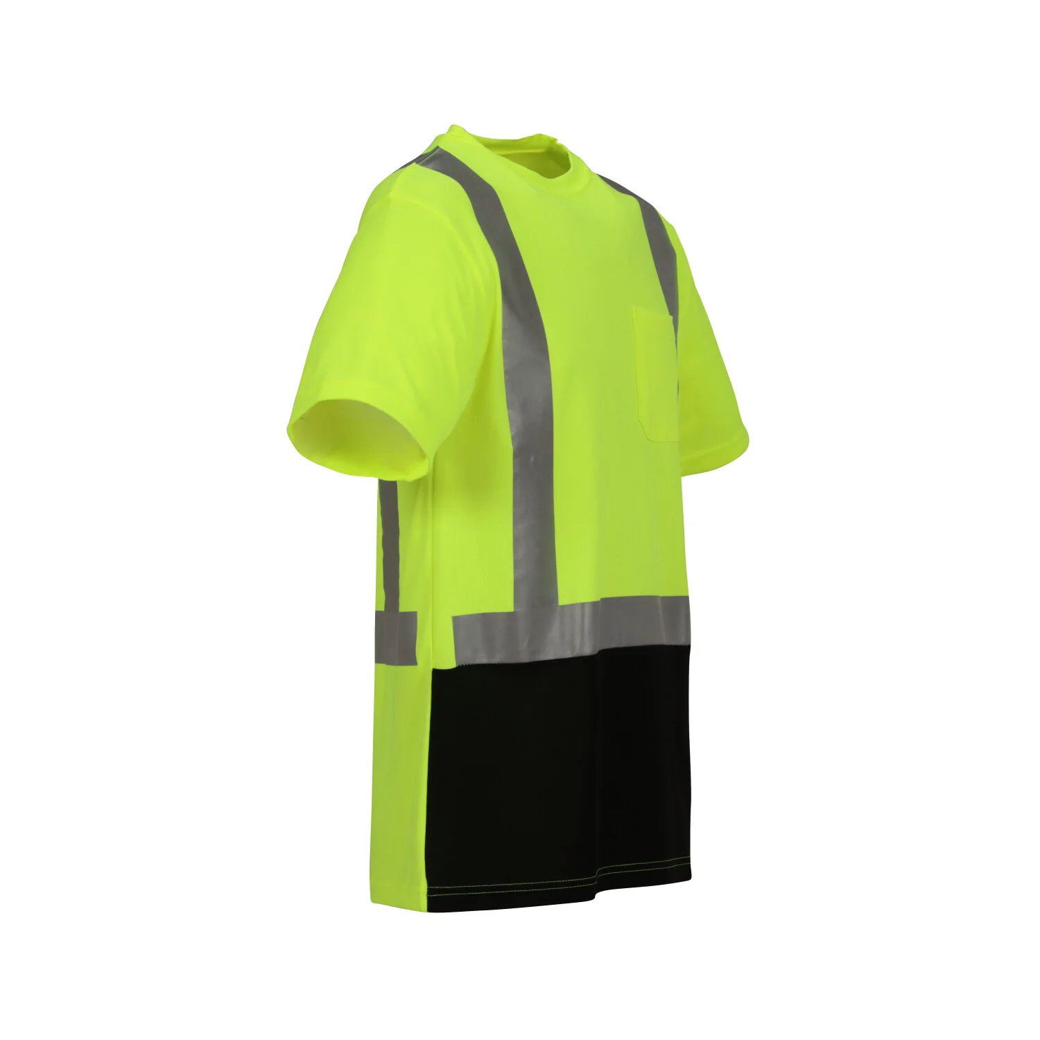 Job Sight Class 2 Black Front T-Shirt - Image 24