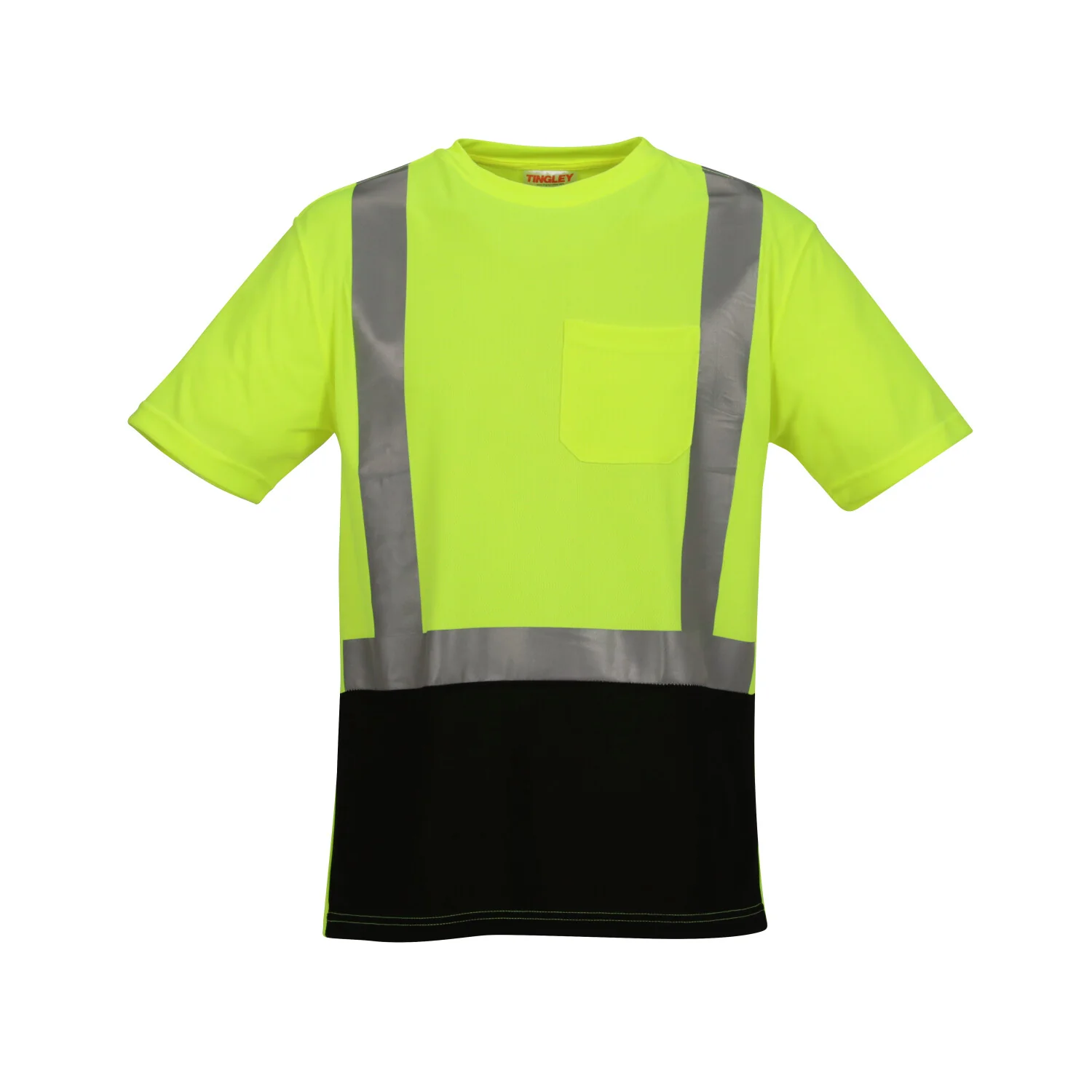 Job Sight Class 2 Black Front T-Shirt - Image 28