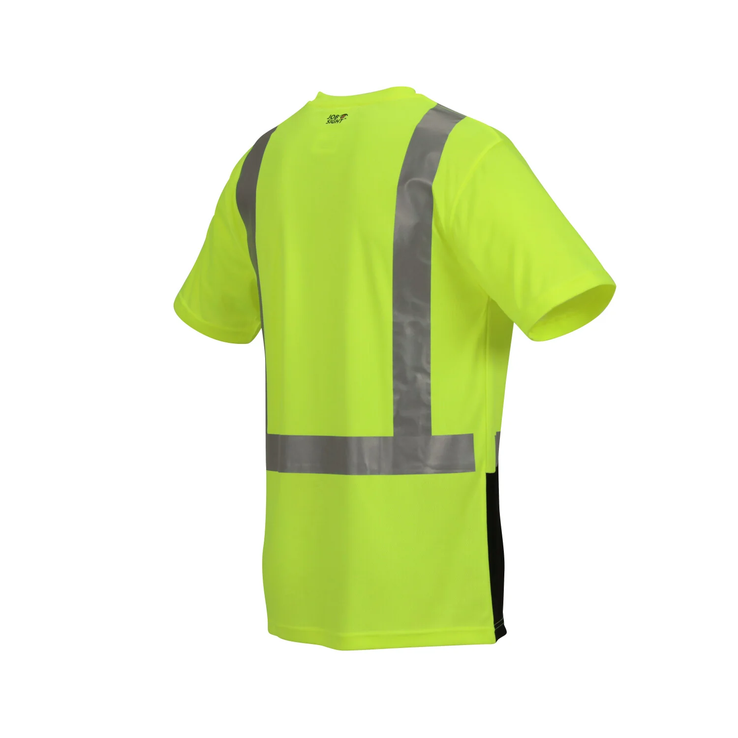 Job Sight Class 2 Black Front T-Shirt - Image 43