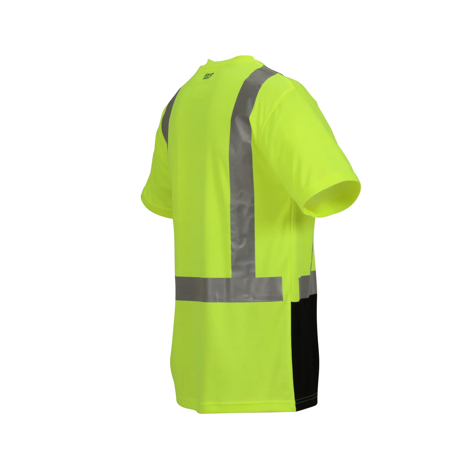 Job Sight Class 2 Black Front T-Shirt - Image 44