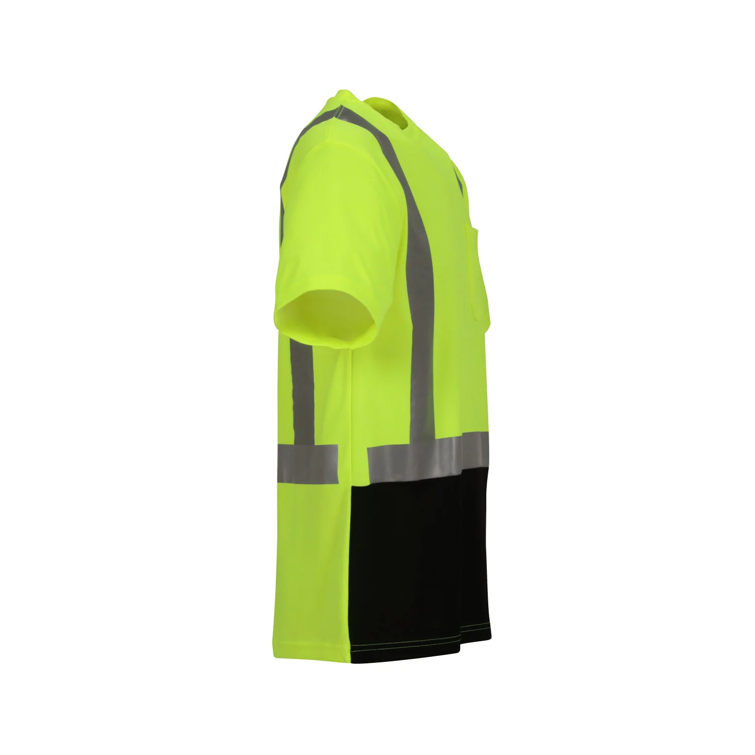 Job Sight Class 2 Black Front T-Shirt - Image 47