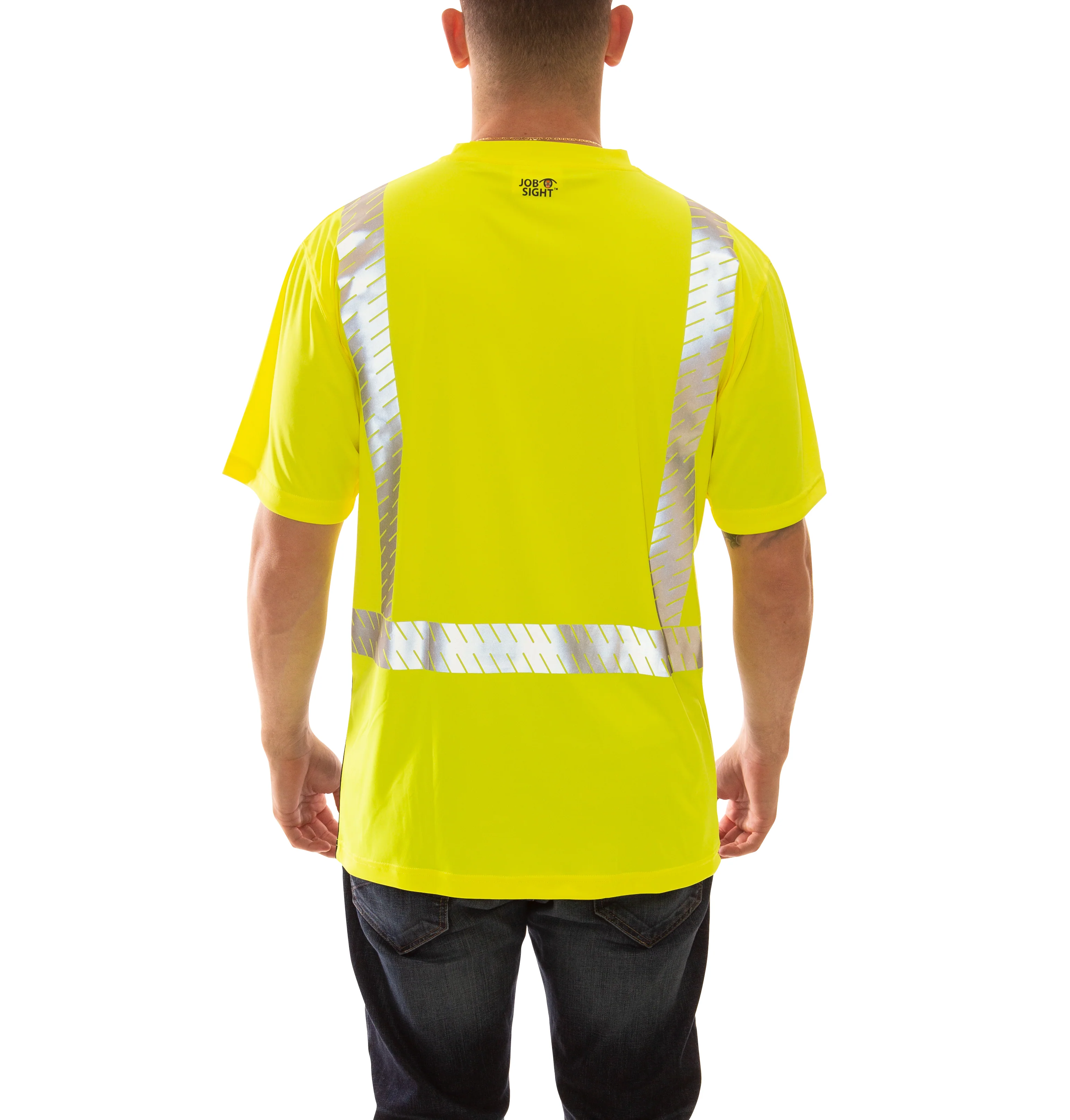 Job Sight Class 2 Premium T-Shirt - Image 3