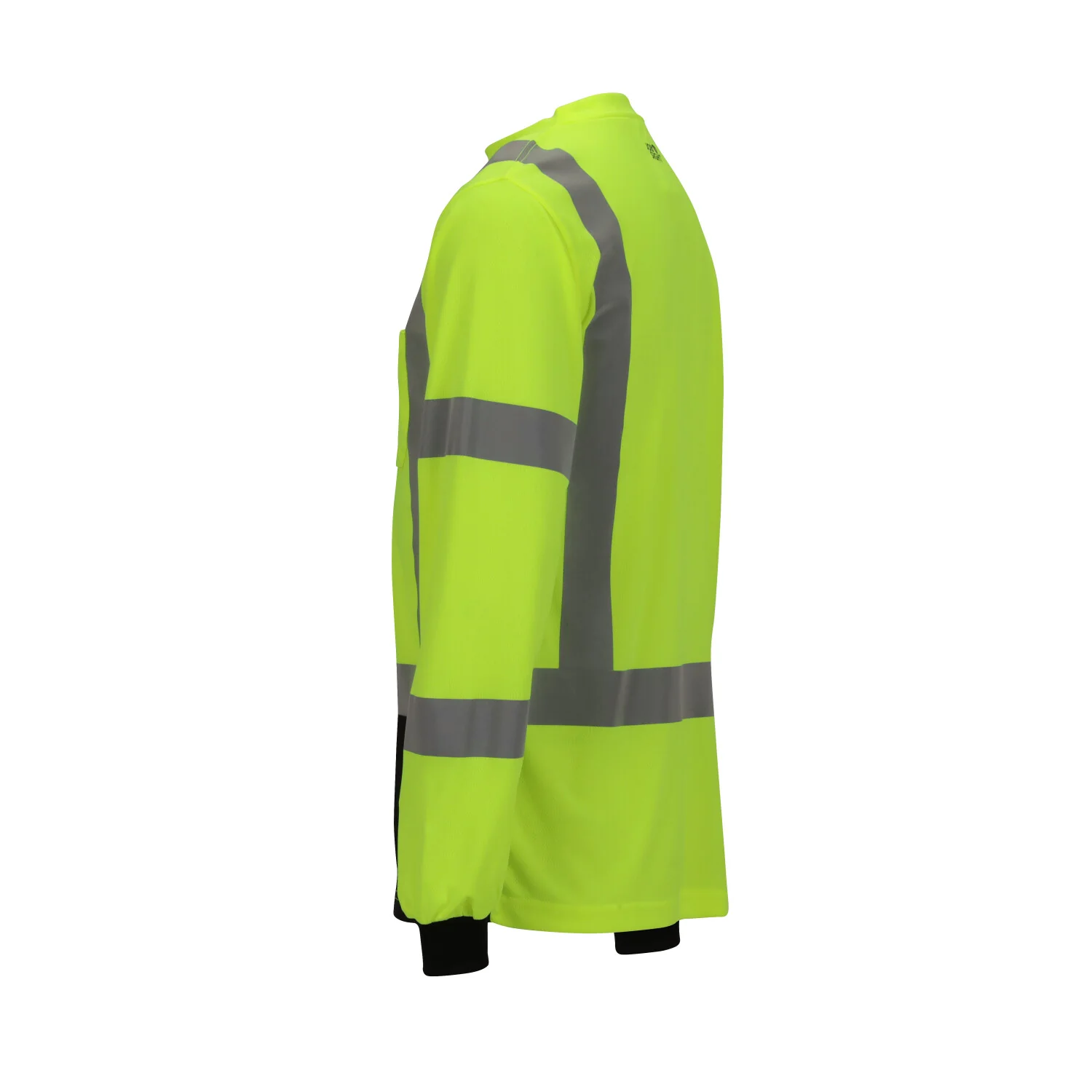 Job Sight Class 3 Black Front T-Shirt - Image 11