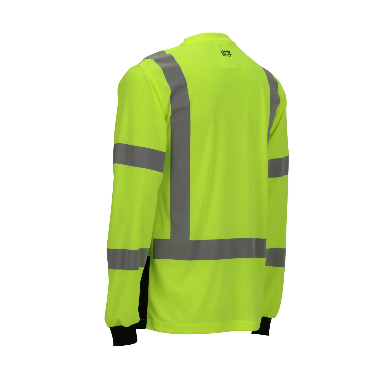 Job Sight Class 3 Black Front T-Shirt - Image 13