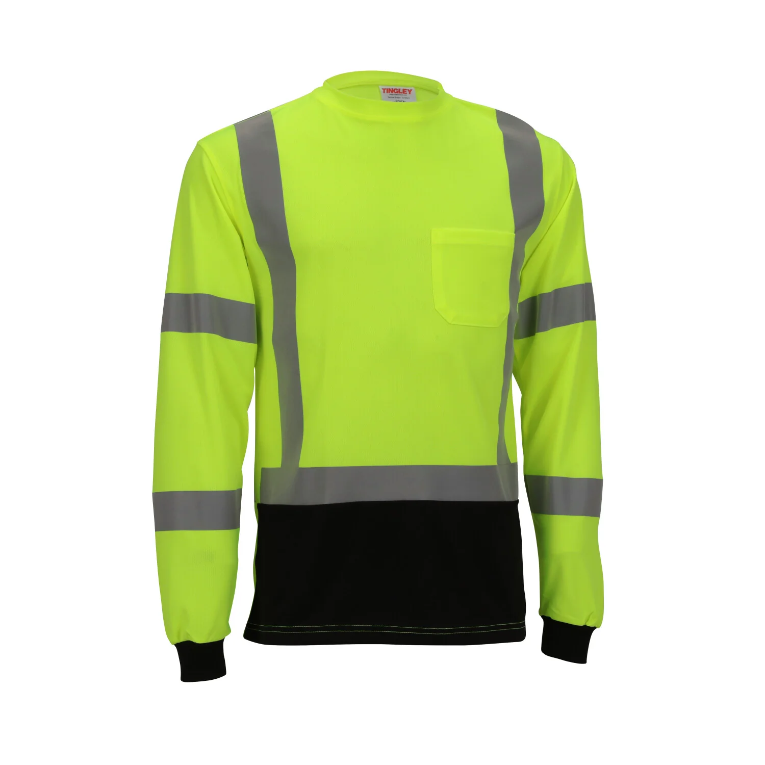 Job Sight Class 3 Black Front T-Shirt - Image 27