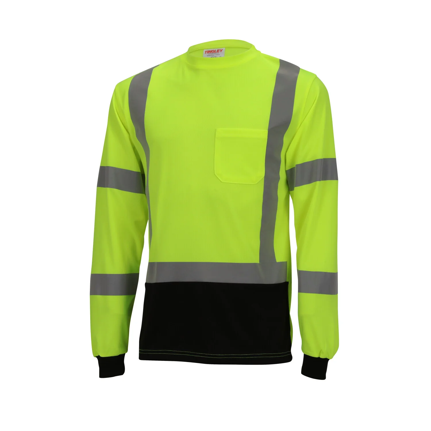 Job Sight Class 3 Black Front T-Shirt - Image 29