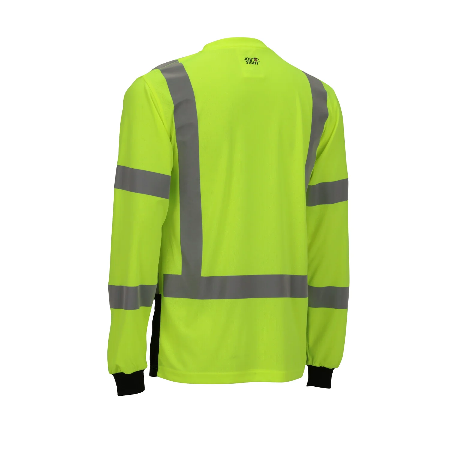 Job Sight Class 3 Black Front T-Shirt - Image 38