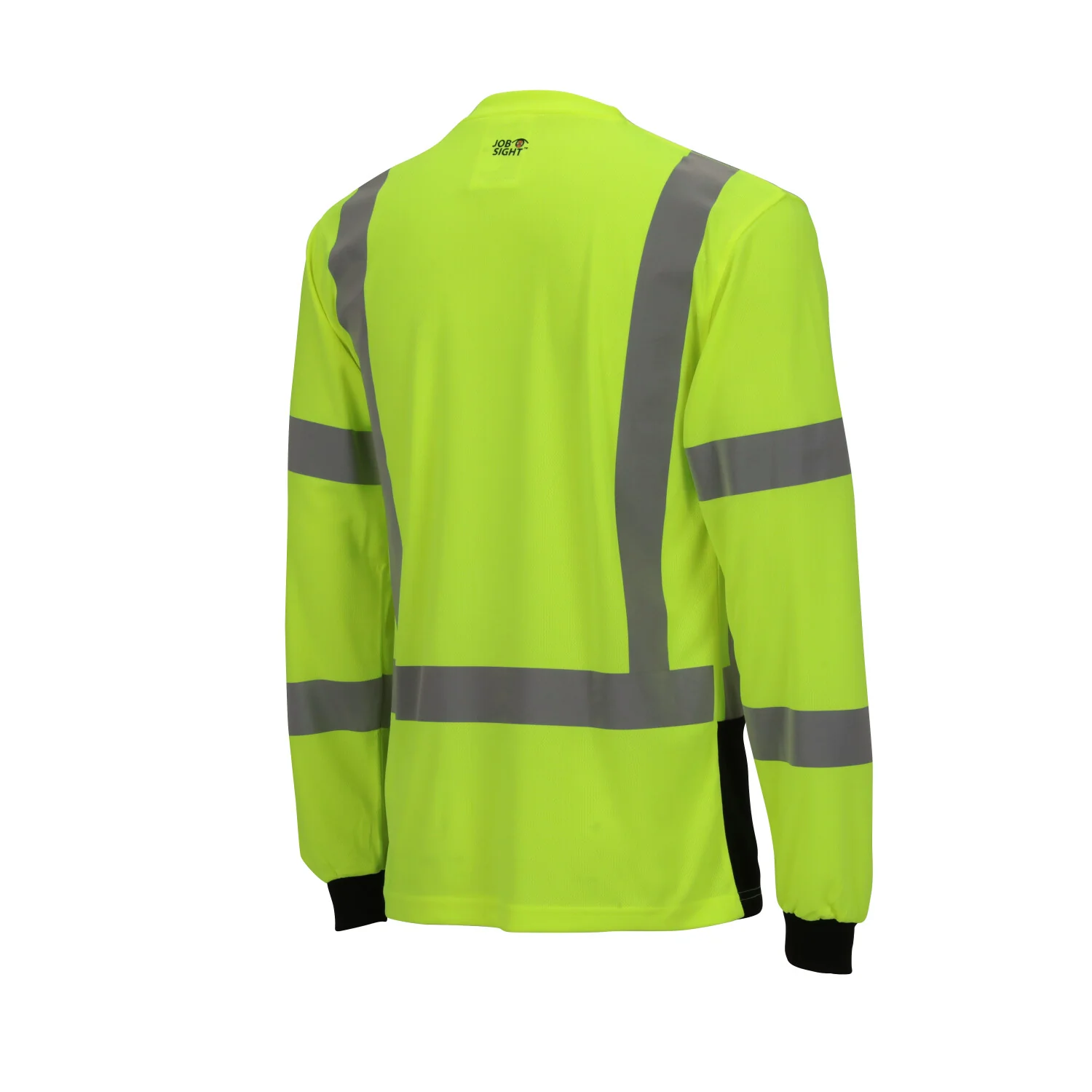Job Sight Class 3 Black Front T-Shirt - Image 42