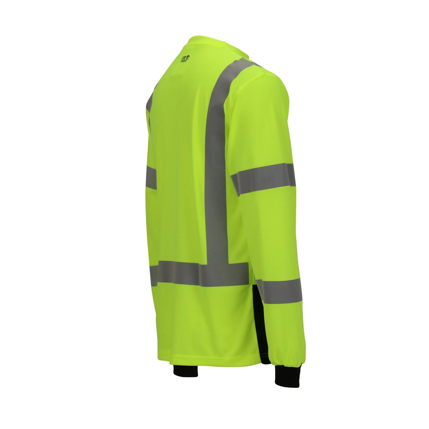 Job Sight Class 3 Black Front T-Shirt - Image 44