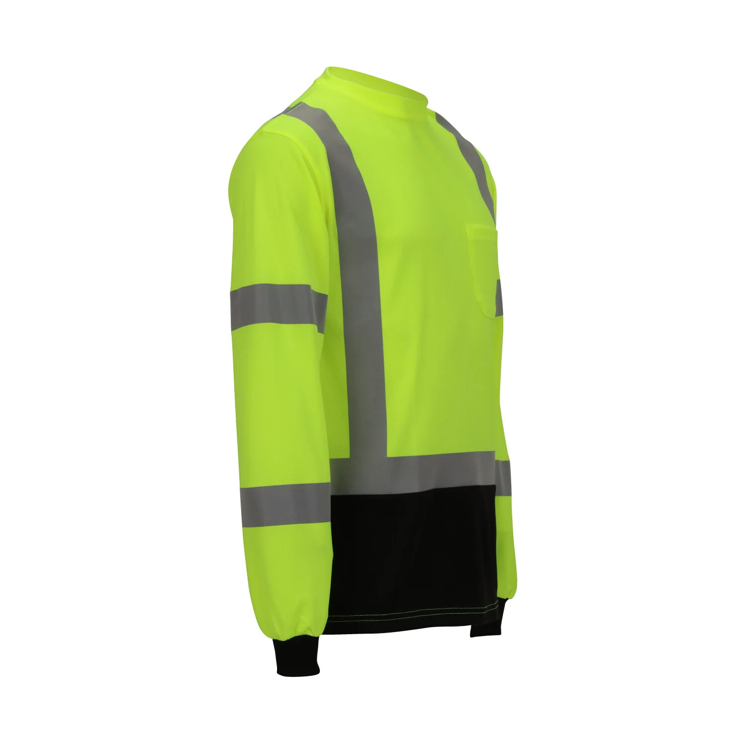 Job Sight Class 3 Black Front T-Shirt - Image 48