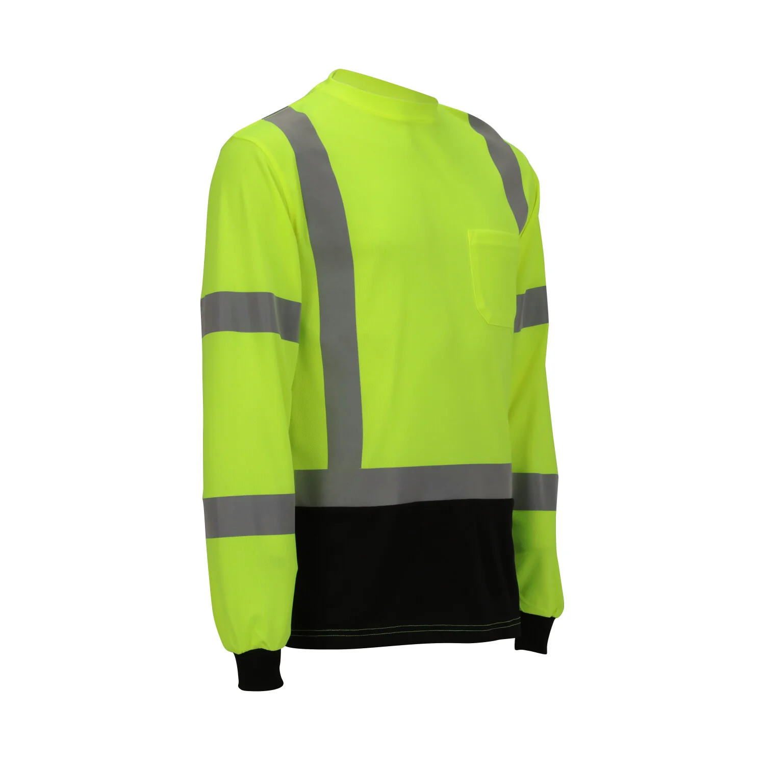 Job Sight Class 3 Black Front T-Shirt - Image 49