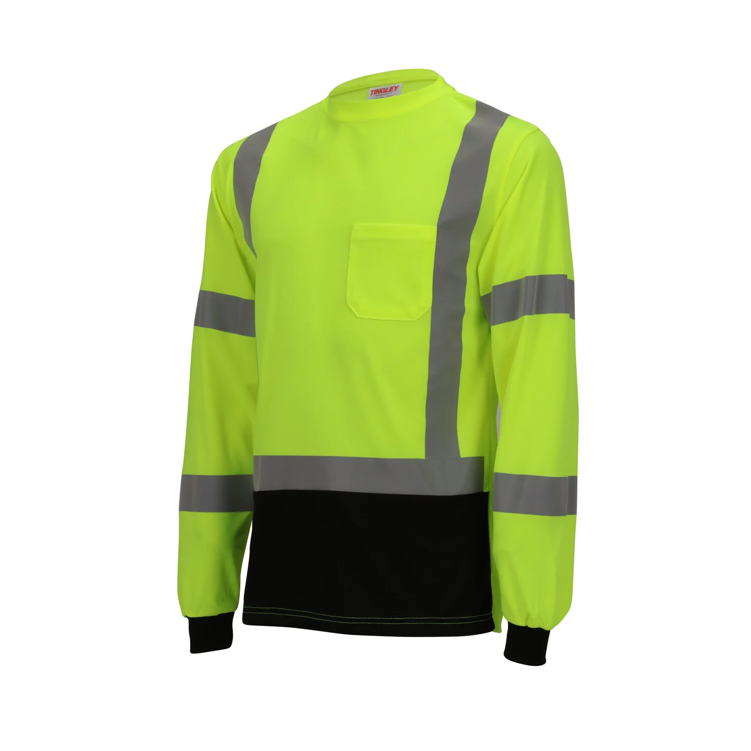 Job Sight Class 3 Black Front T-Shirt - Image 6