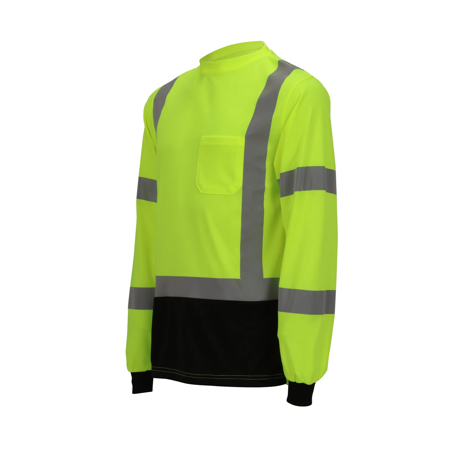 Job Sight Class 3 Black Front T-Shirt - Image 7