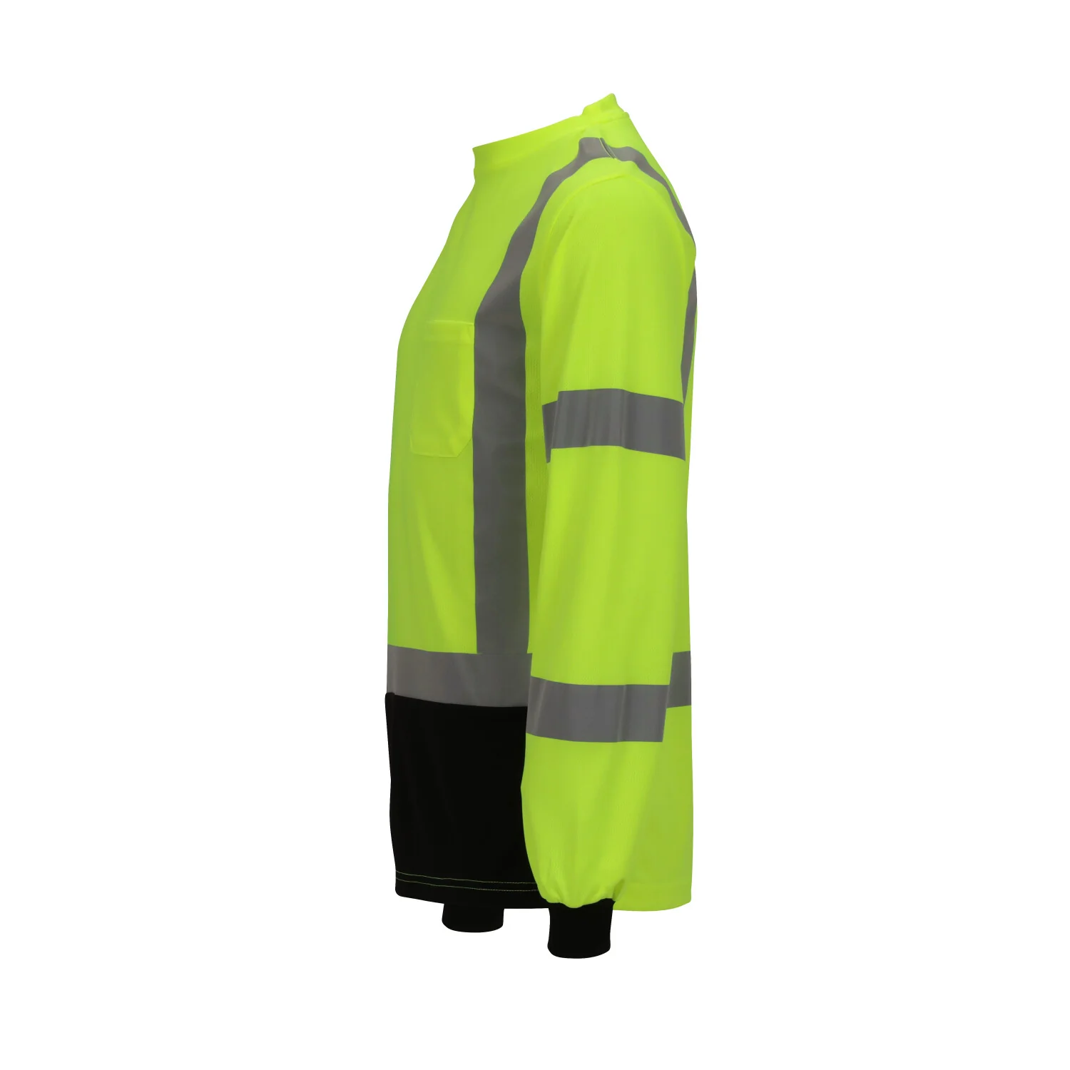 Job Sight Class 3 Black Front T-Shirt - Image 9