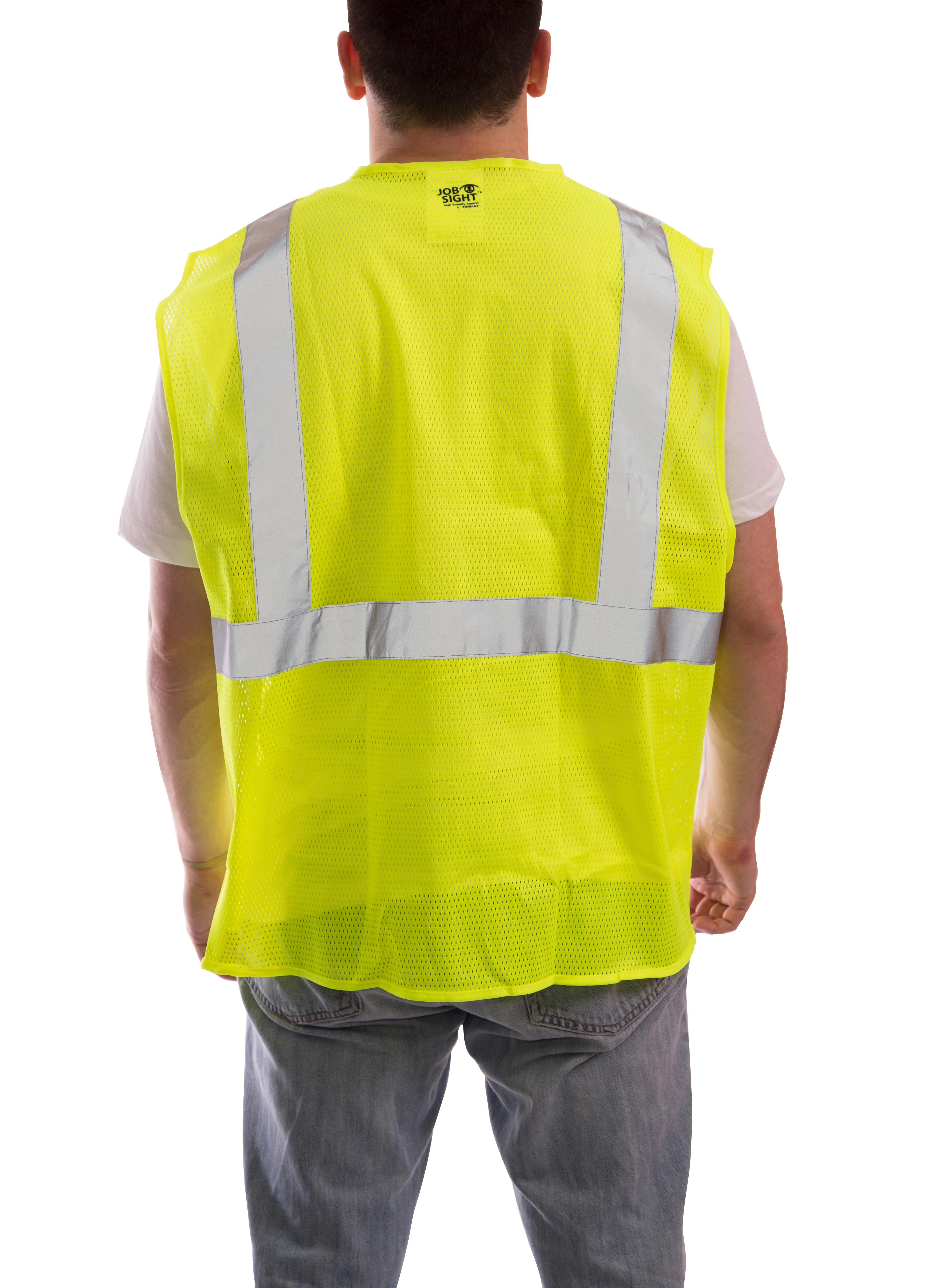 Job Sight Class 2 Mesh Vest - Image 3