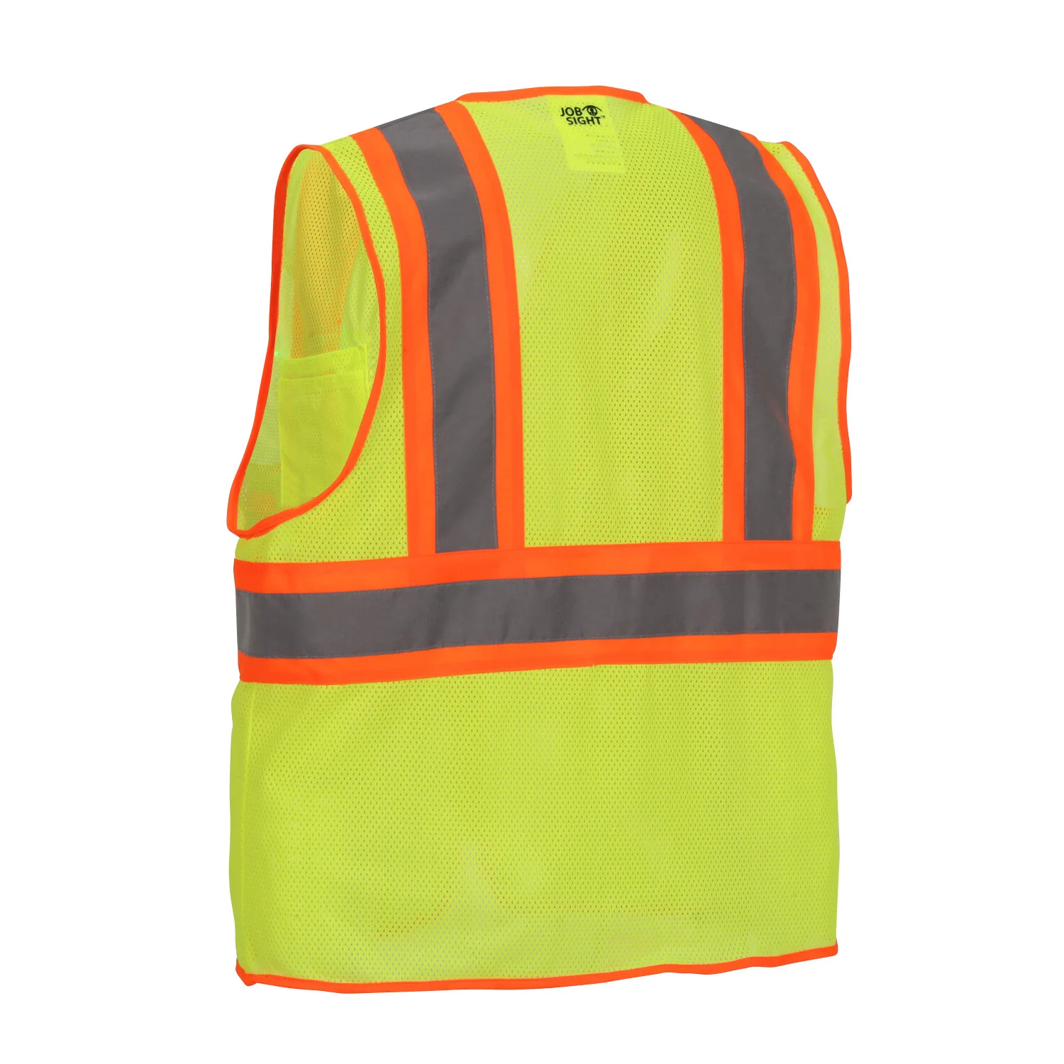 Job Sight Class 2 Two-Tone Mesh Vest - Image 14