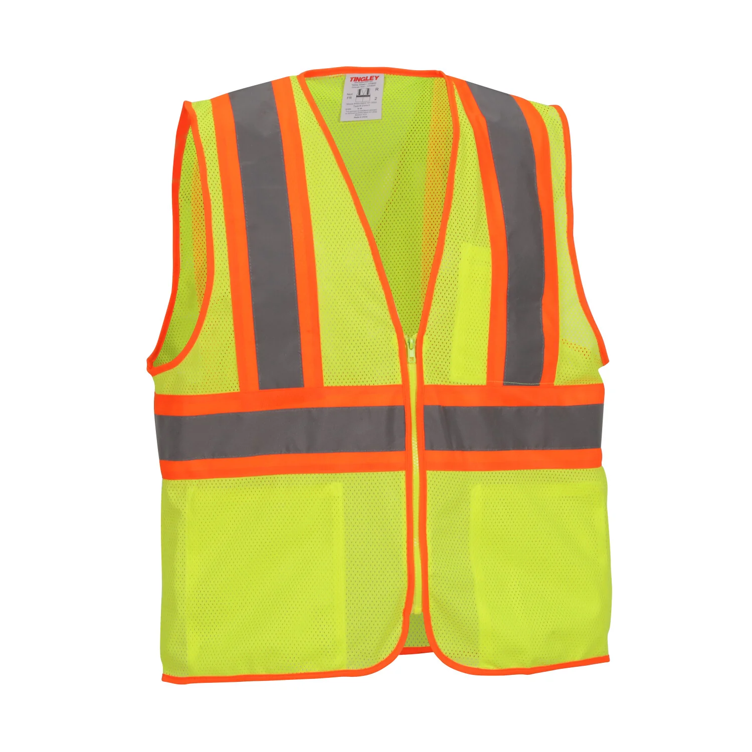 Job Sight Class 2 Two-Tone Mesh Vest - Image 27