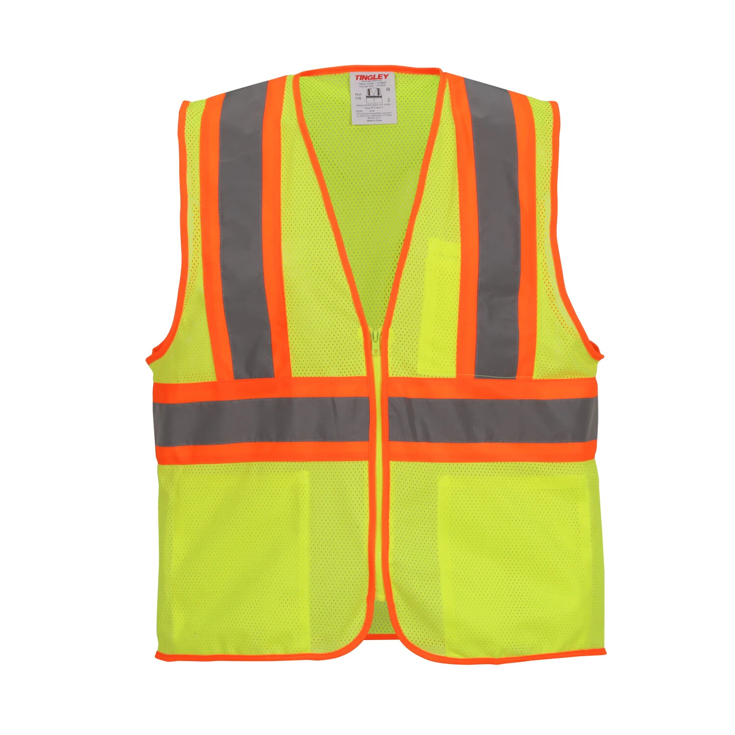 Job Sight Class 2 Two-Tone Mesh Vest - Image 28