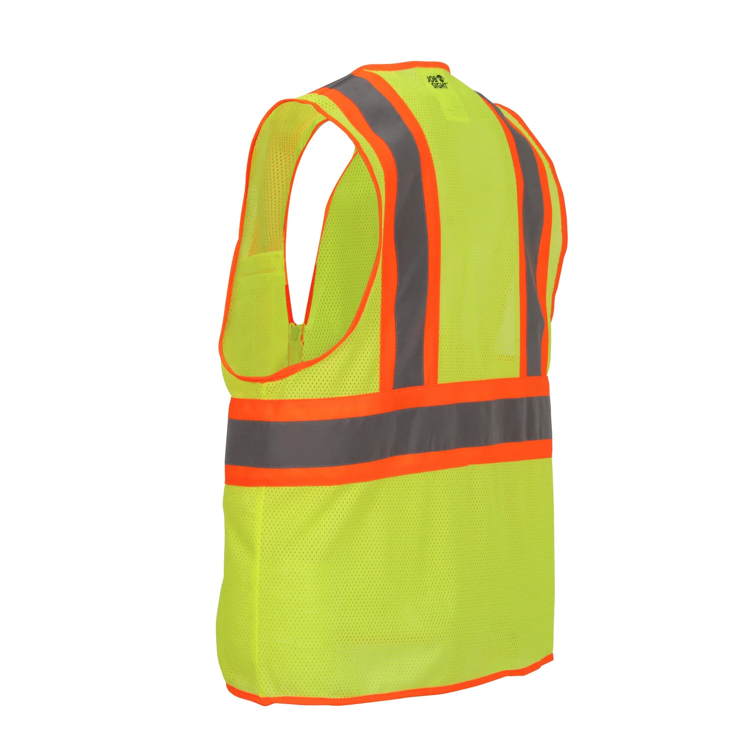Job Sight Class 2 Two-Tone Mesh Vest - Image 36
