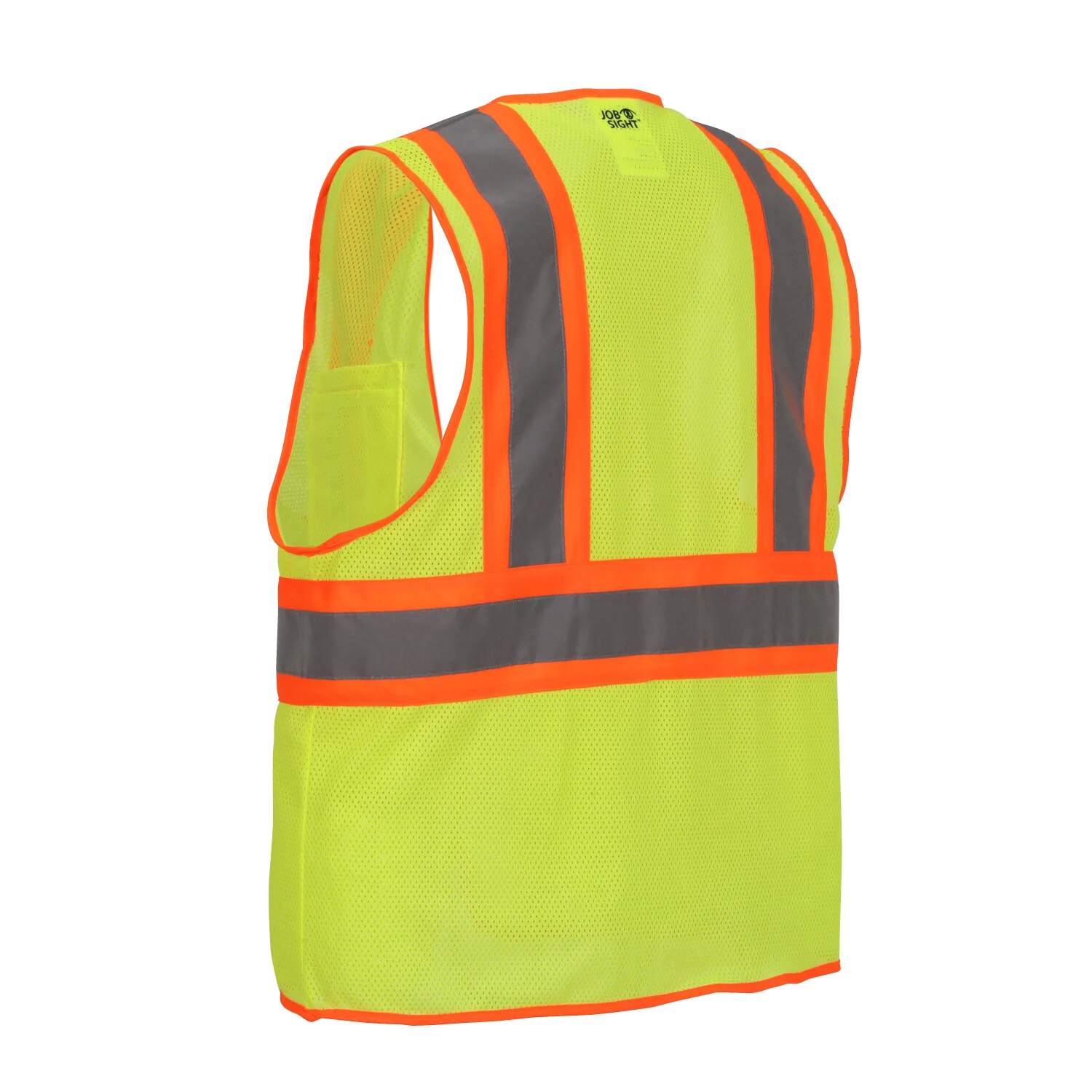 Job Sight Class 2 Two-Tone Mesh Vest - Image 37