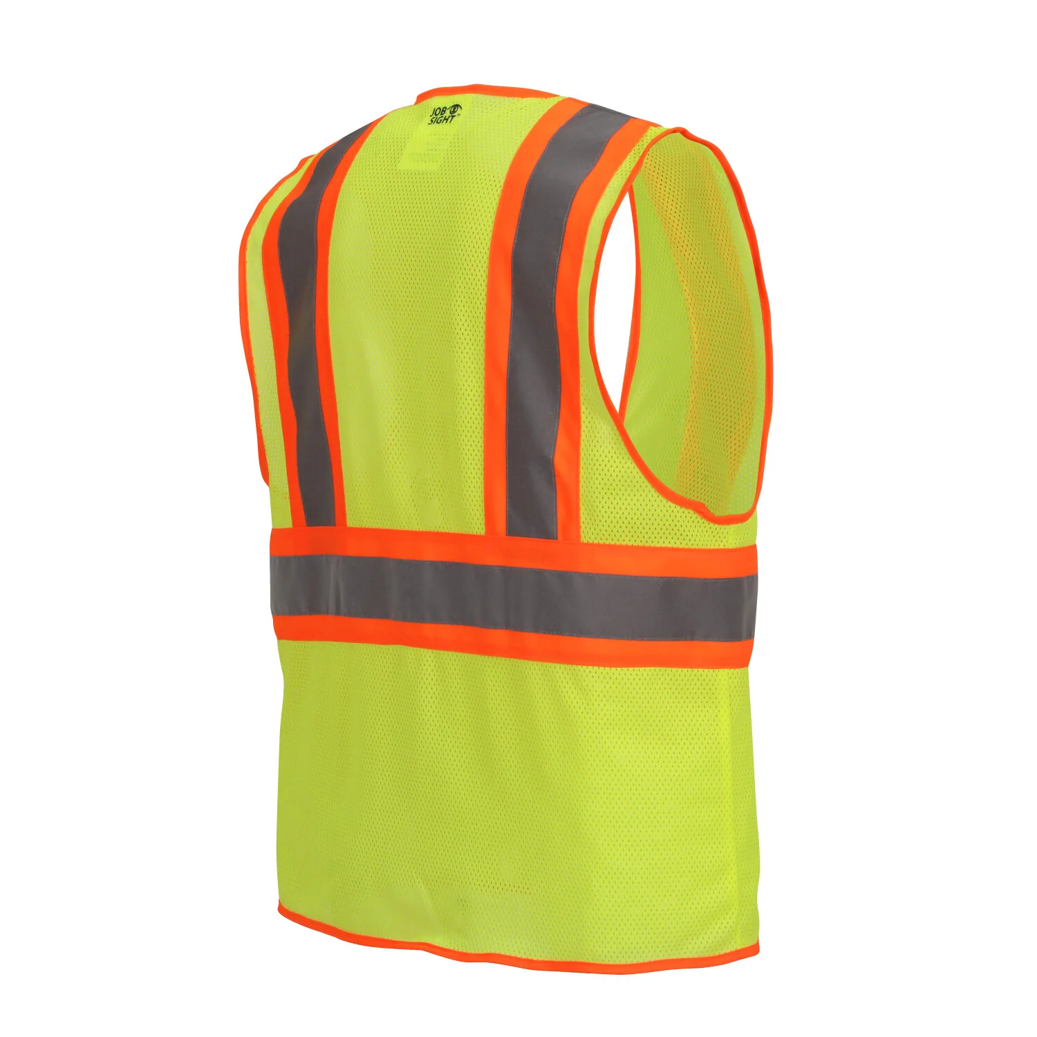 Job Sight Class 2 Two-Tone Mesh Vest - Image 43