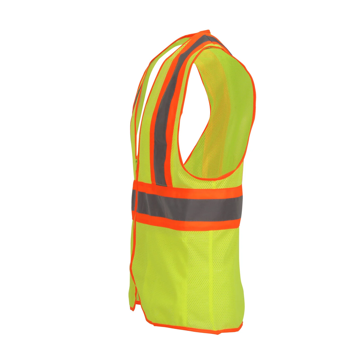 Job Sight Class 2 Two-Tone Mesh Vest - Image 9