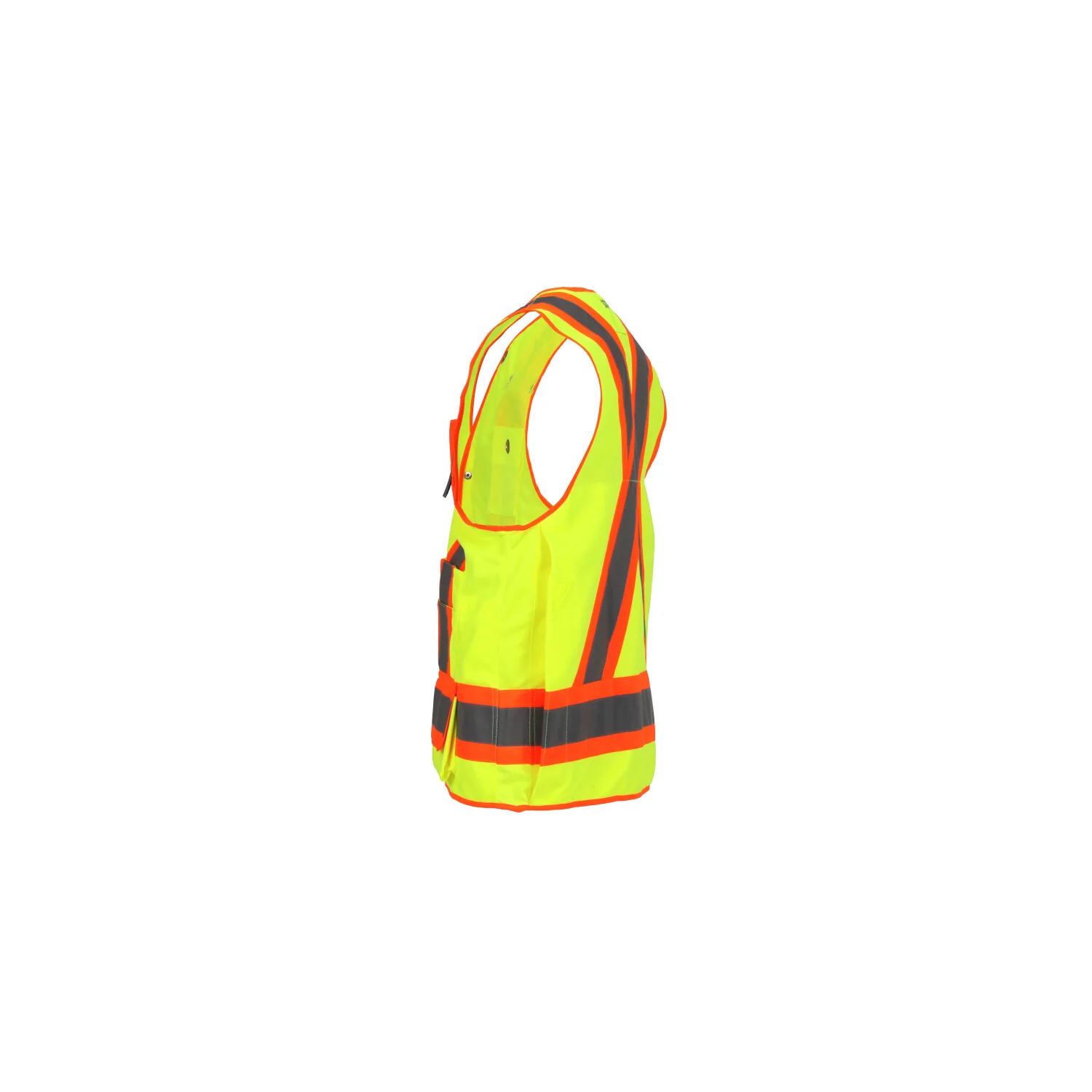 Job Sight Class 2 X-Back Surveyor Vest - Image 11