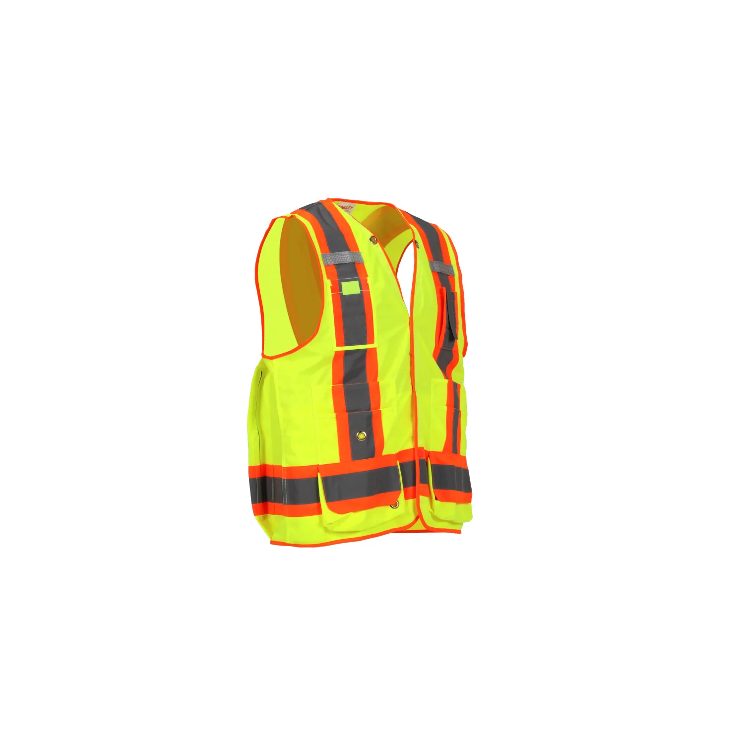 Job Sight Class 2 X-Back Surveyor Vest - Image 25