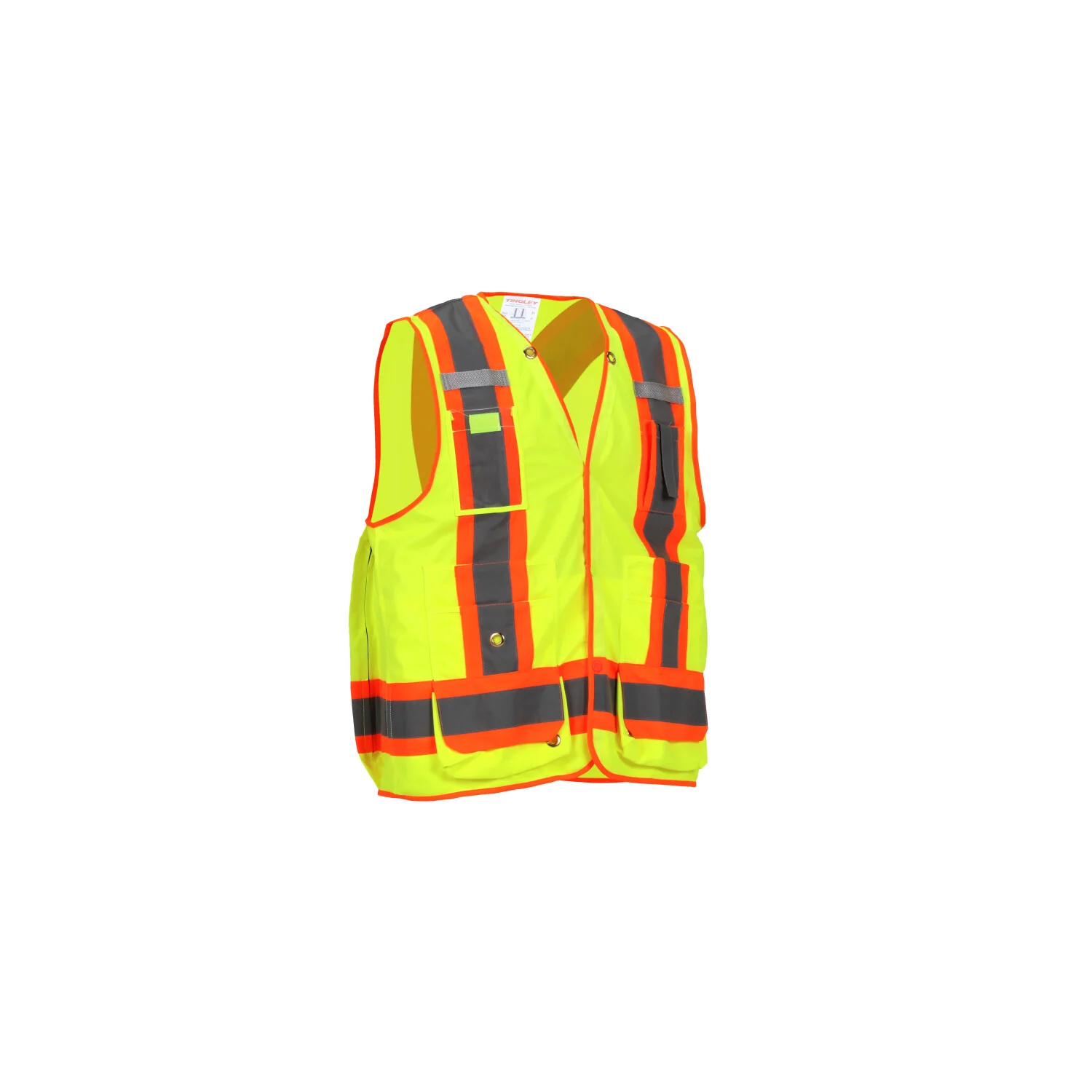Job Sight Class 2 X-Back Surveyor Vest - Image 26