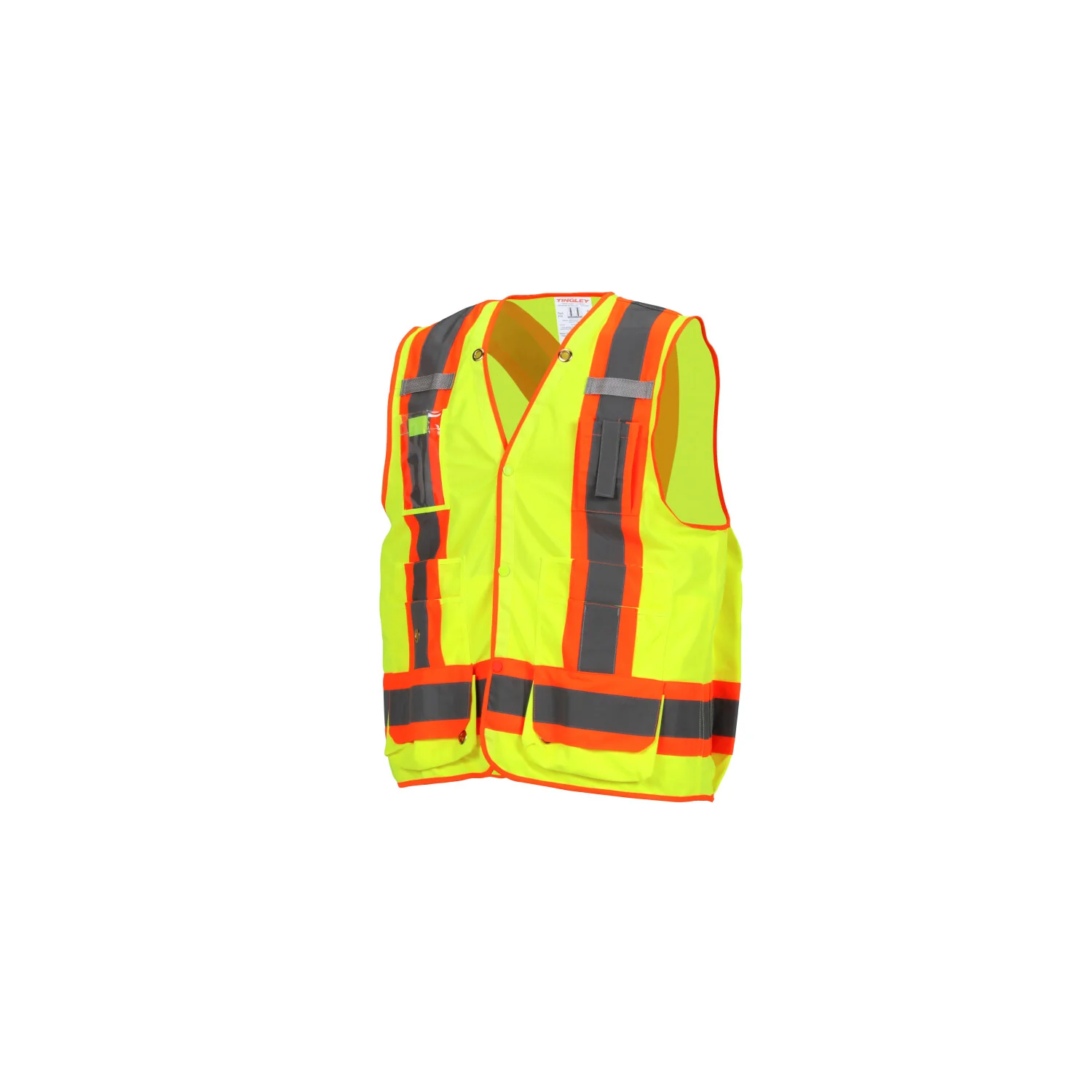Job Sight Class 2 X-Back Surveyor Vest - Image 30