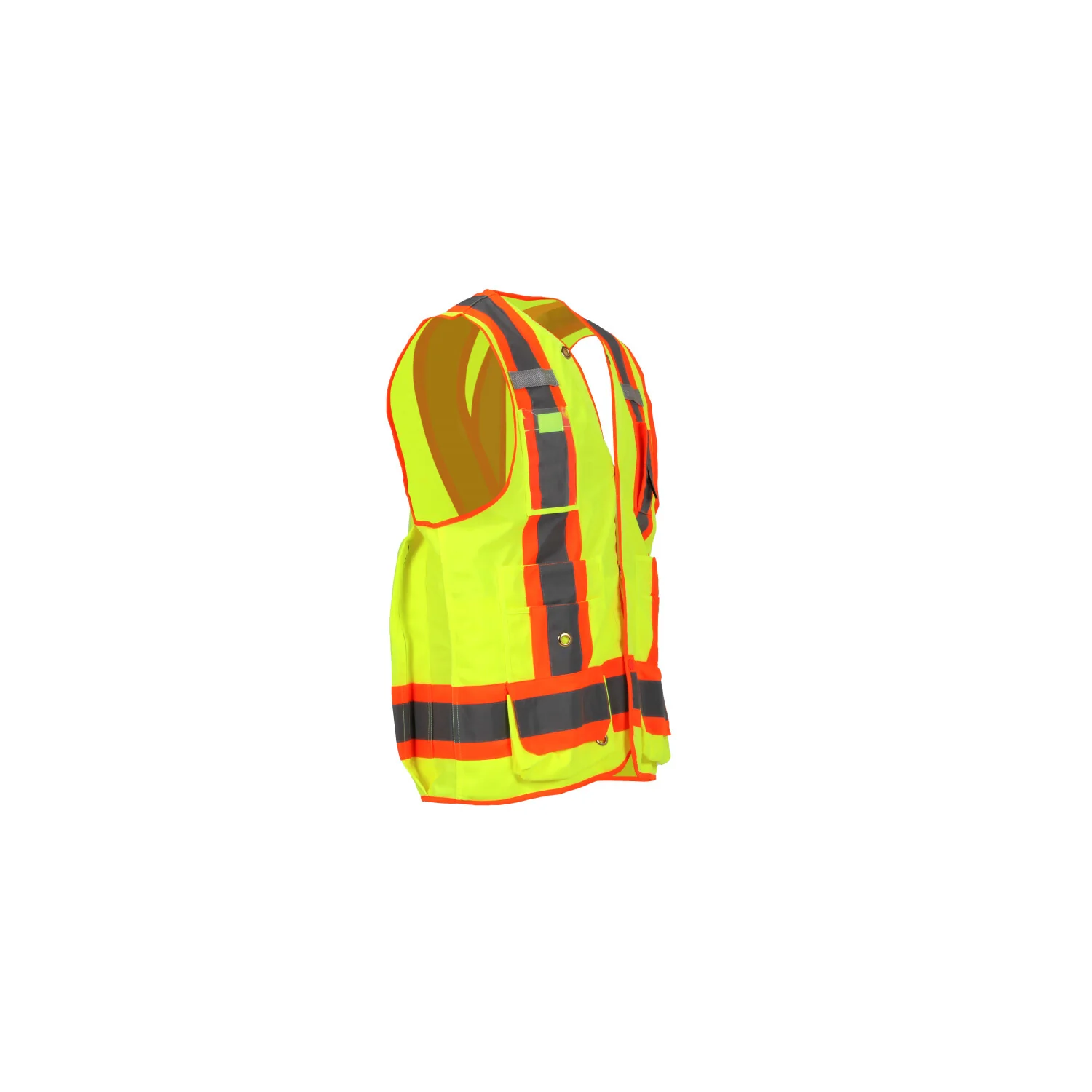 Job Sight Class 2 X-Back Surveyor Vest - Image 48