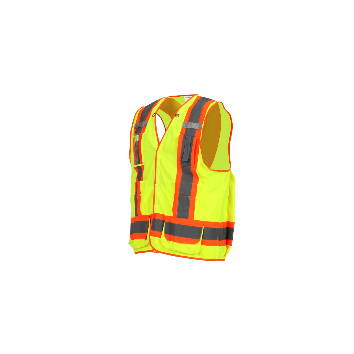 Job Sight Class 2 X-Back Surveyor Vest - Image 7