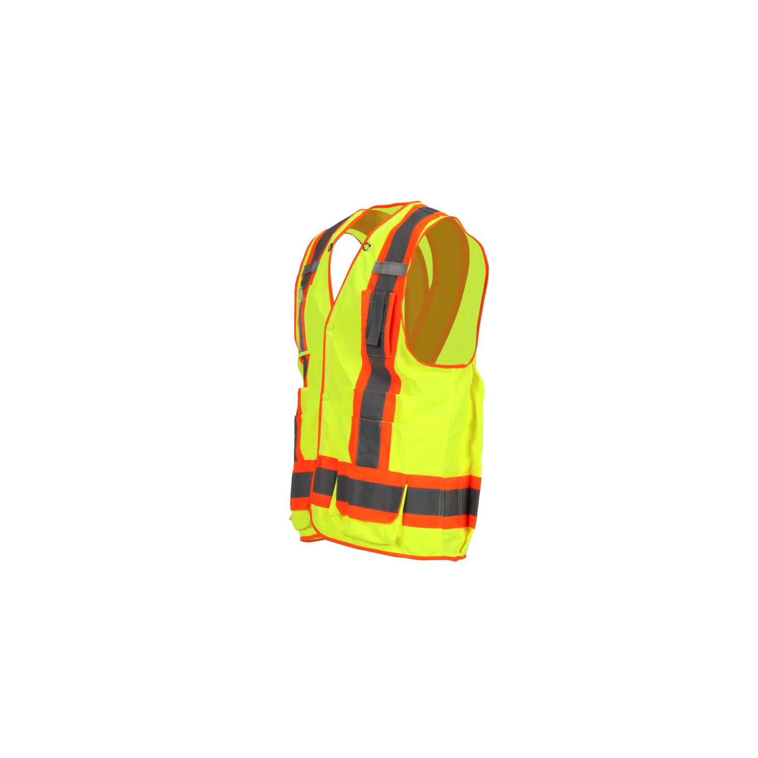 Job Sight Class 2 X-Back Surveyor Vest - Image 8