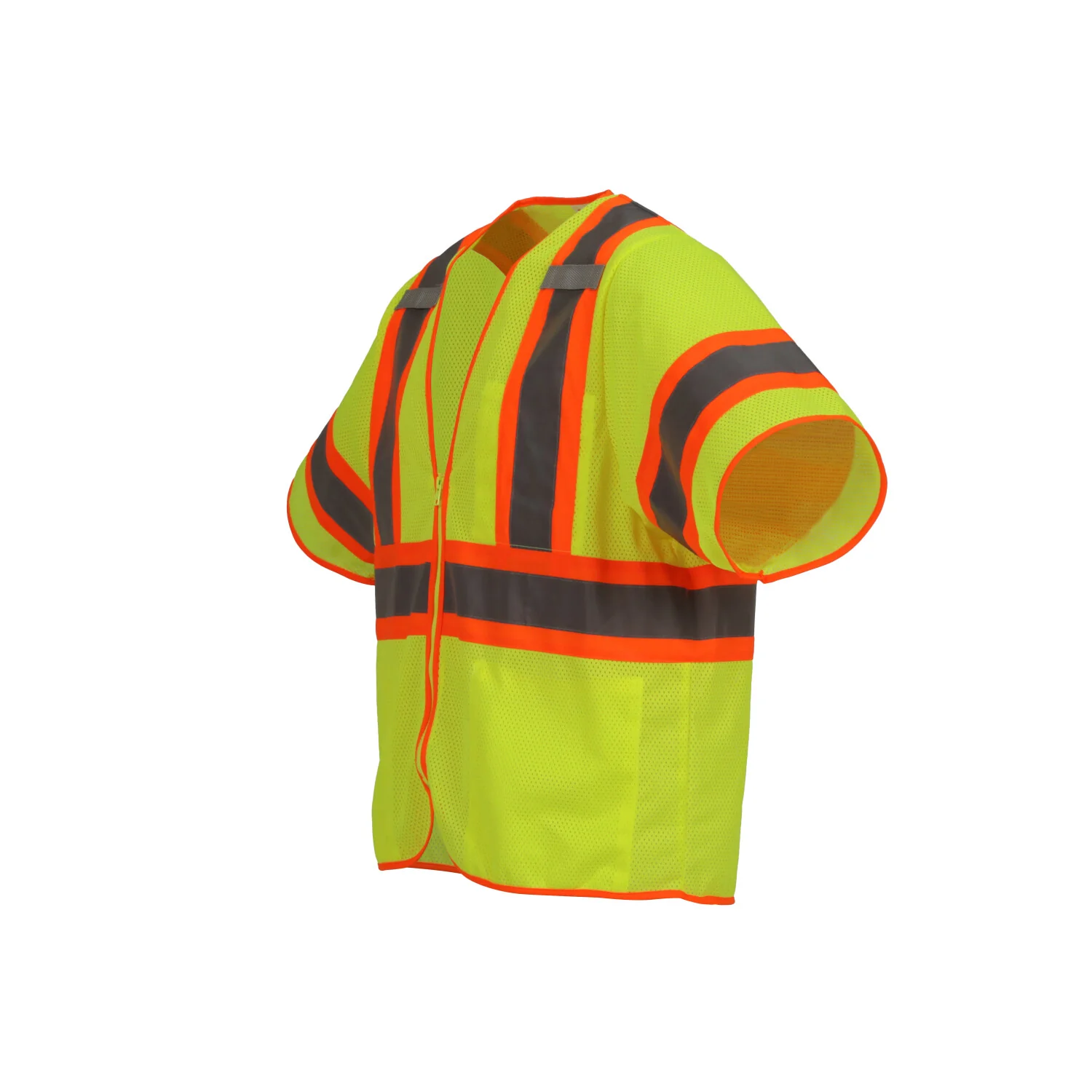 Job Sight Class 3 Two-Tone Mesh Vest - Image 32