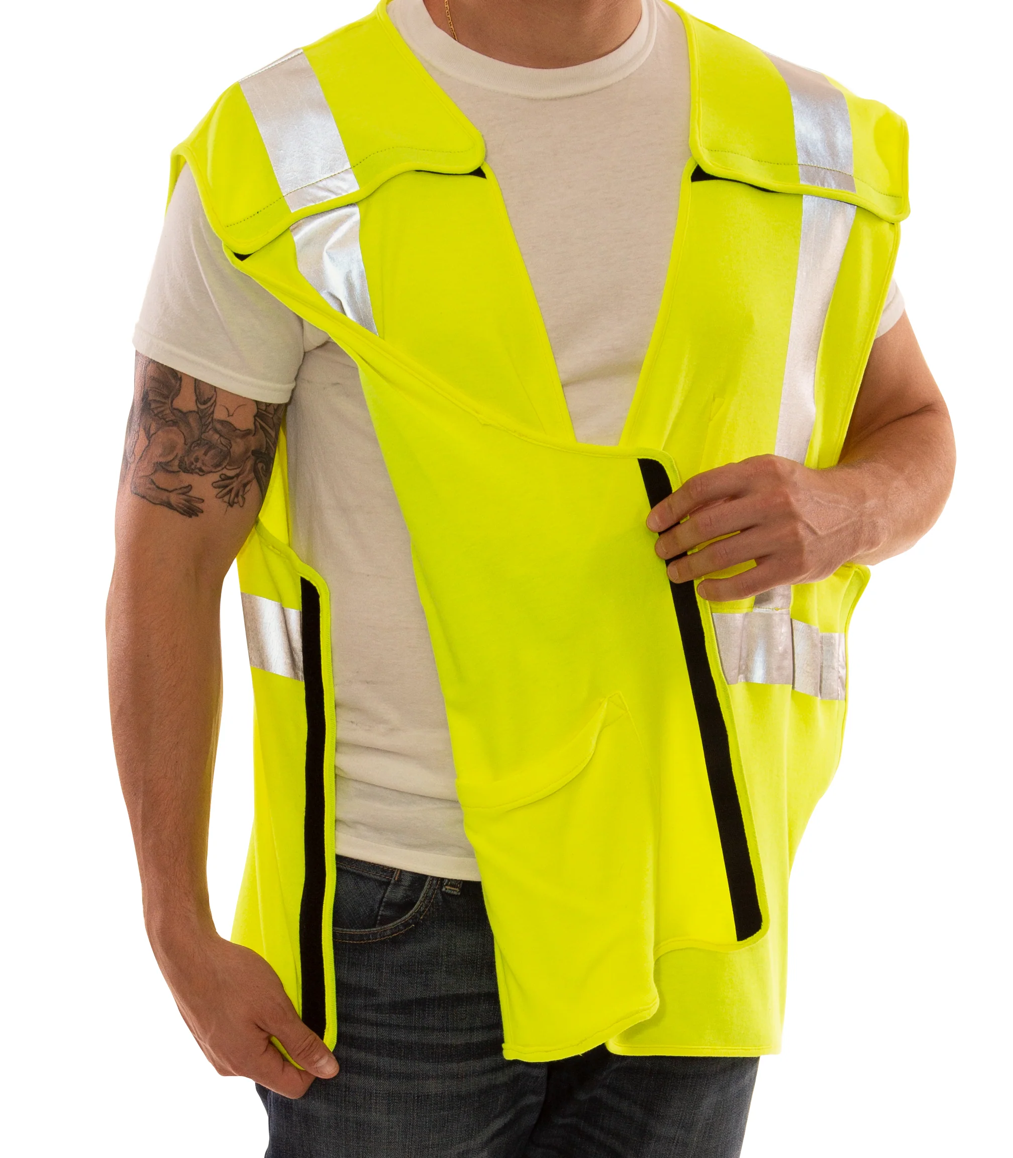 Flame Resistant Class 2 Breakaway Vest - Image 4