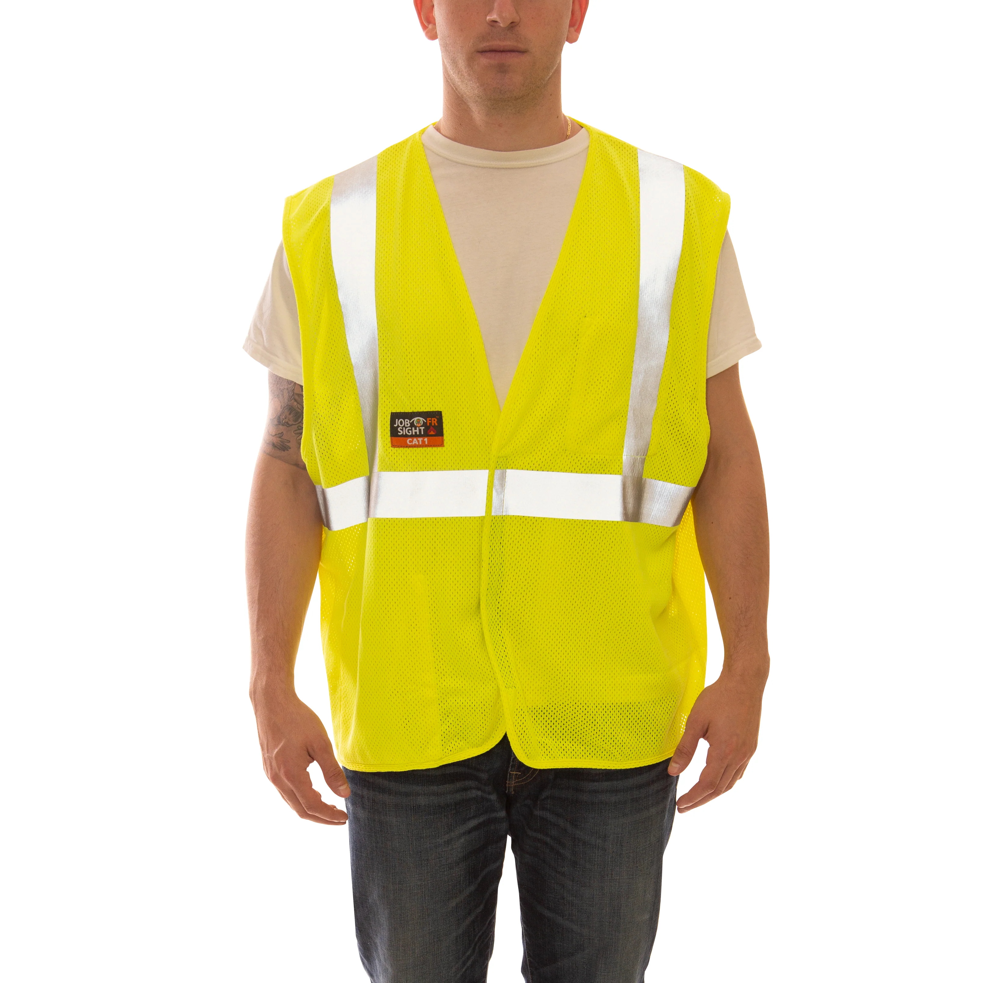 Flame Resistant Class 2 Mesh Vest - Image 2