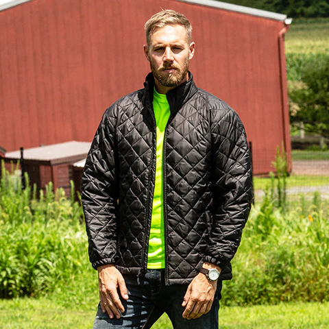 Quilted Insulated Jacket - Image 4