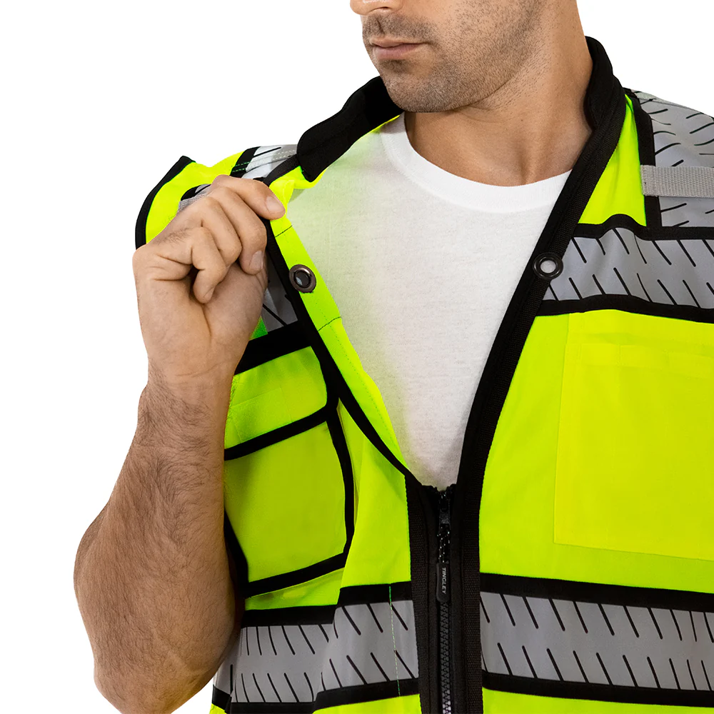 Class 2 X-Back Surveyor Vest - Image 6