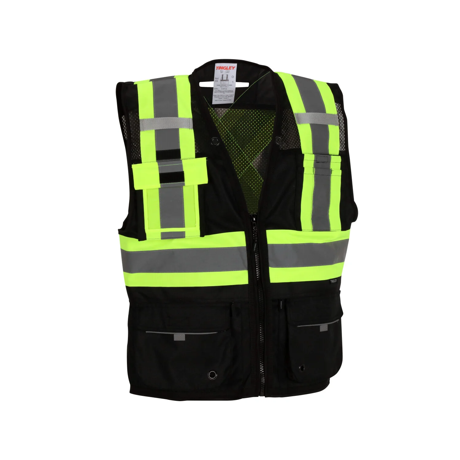 Class 1 Heavy Duty X-Back Surveyor Vest - Image 29